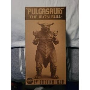 Mondo PULGASAURI THE IRON BULL 12" Soft Vinyl Figure Sofubi Kaiju New